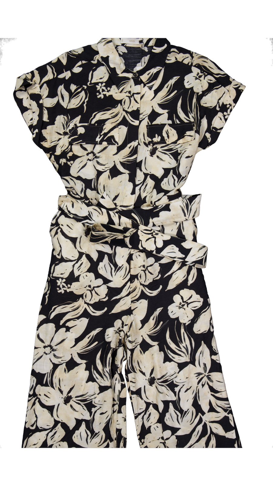 Mango Jumpsuits Polyester Beige L International