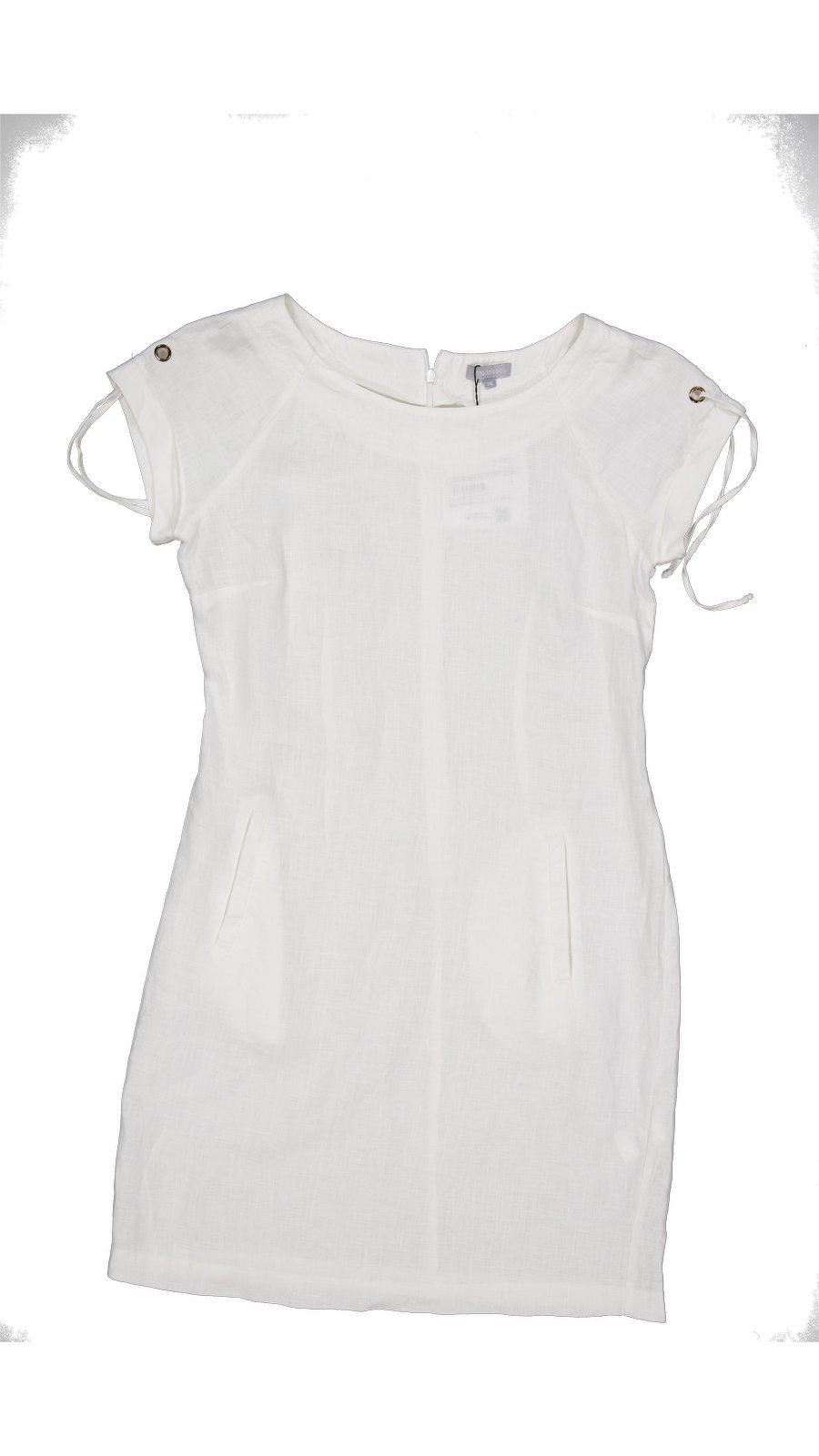 Maddison Mid-length Linen White S International
