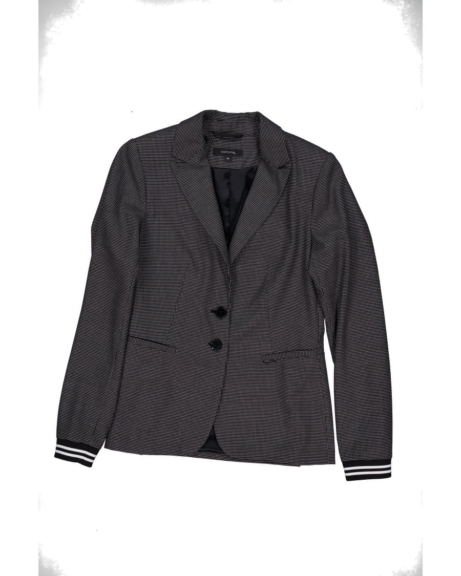 Comma Jackets Cotton Black S International