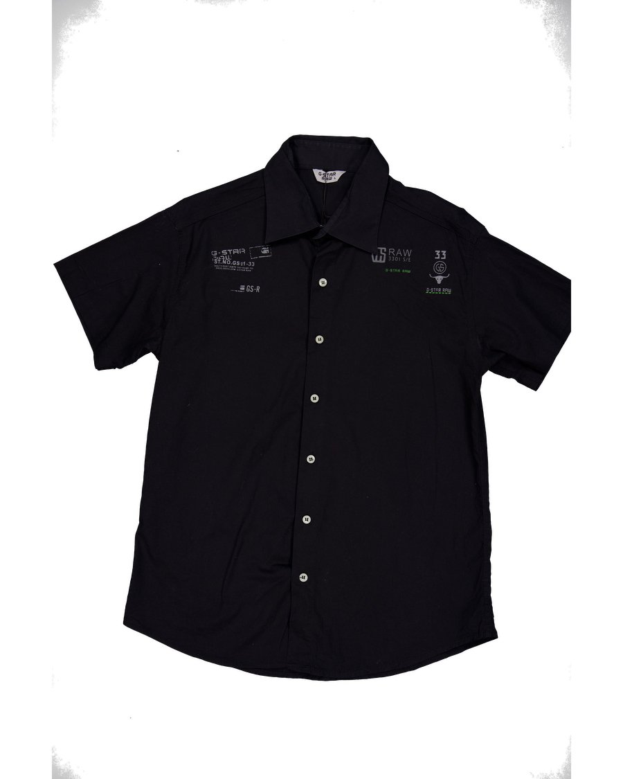 G-star Raw Shirts Cotton Black L International