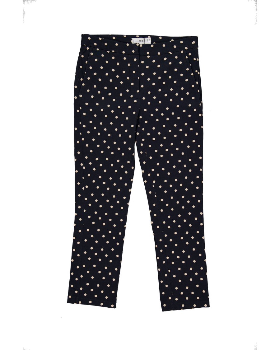 Mango Trouser Cotton Navy 38 IT