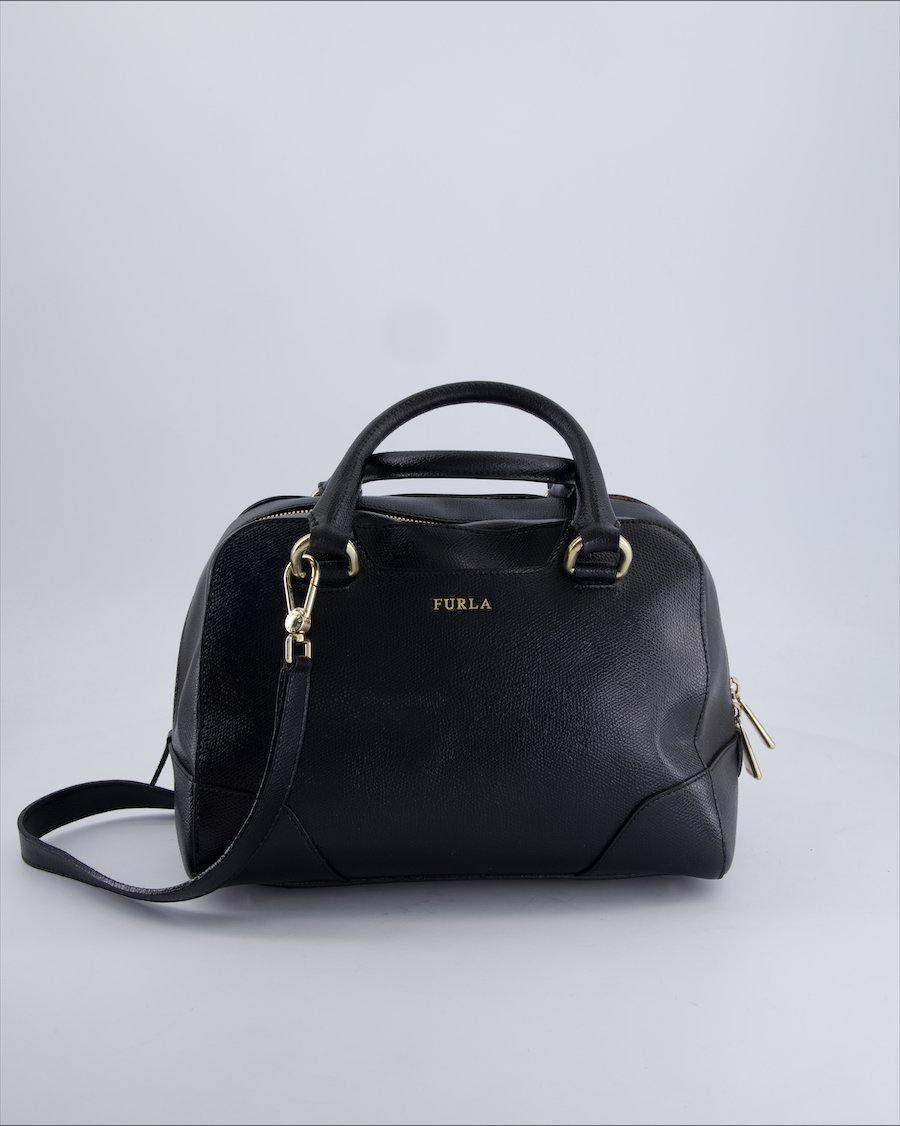 Furla Handbags Leather Black