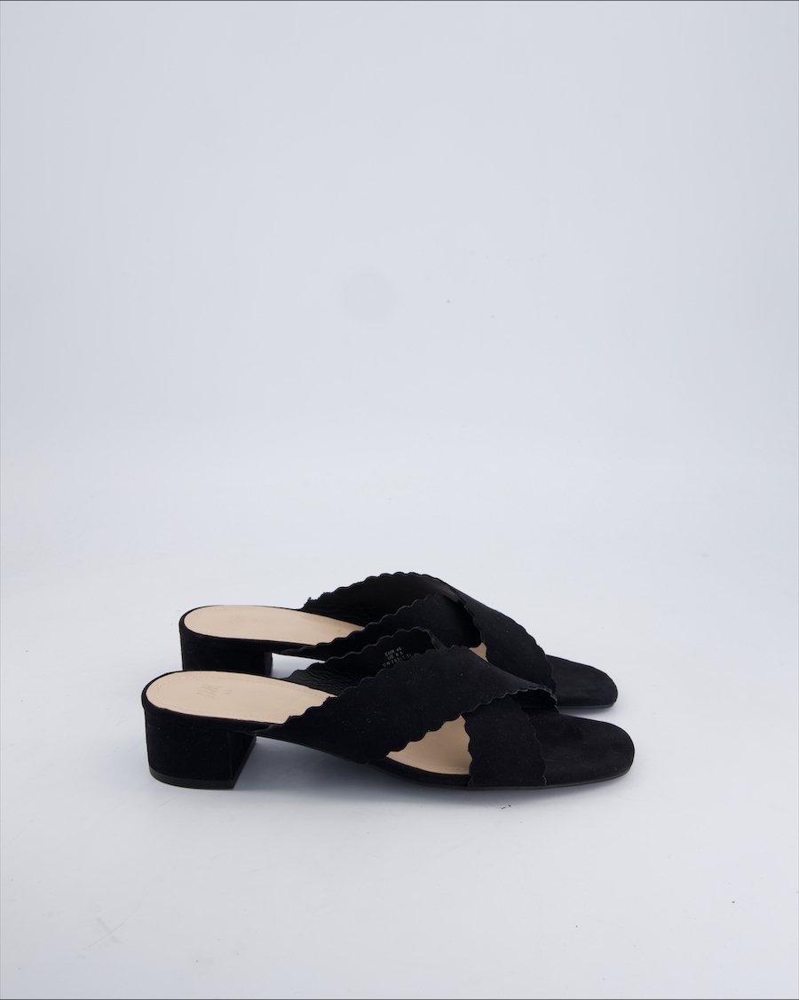 H&m Sandals Suede Blue 40 EU