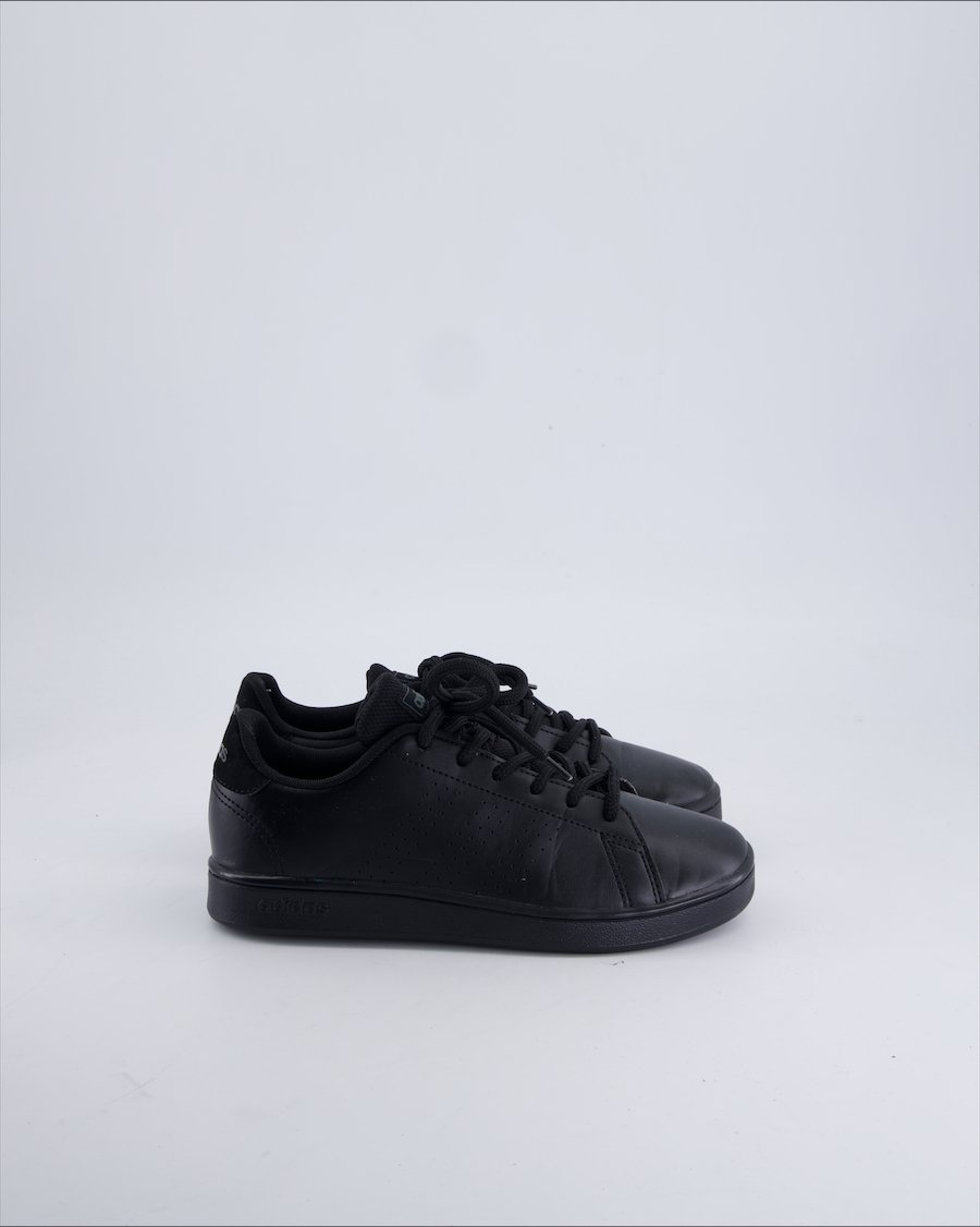 Adidas Advantage Trainers Leather Black 35 EU