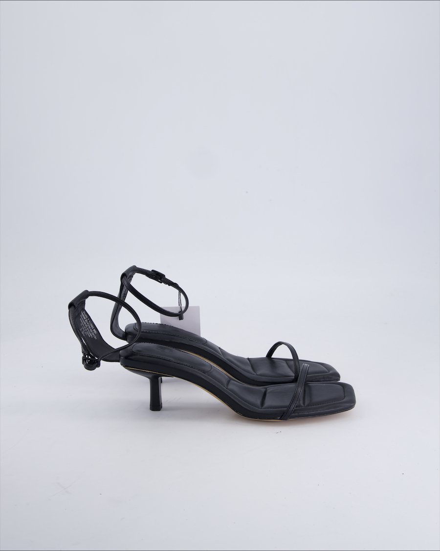 H&m Heels Polyurethane Black 37 EU