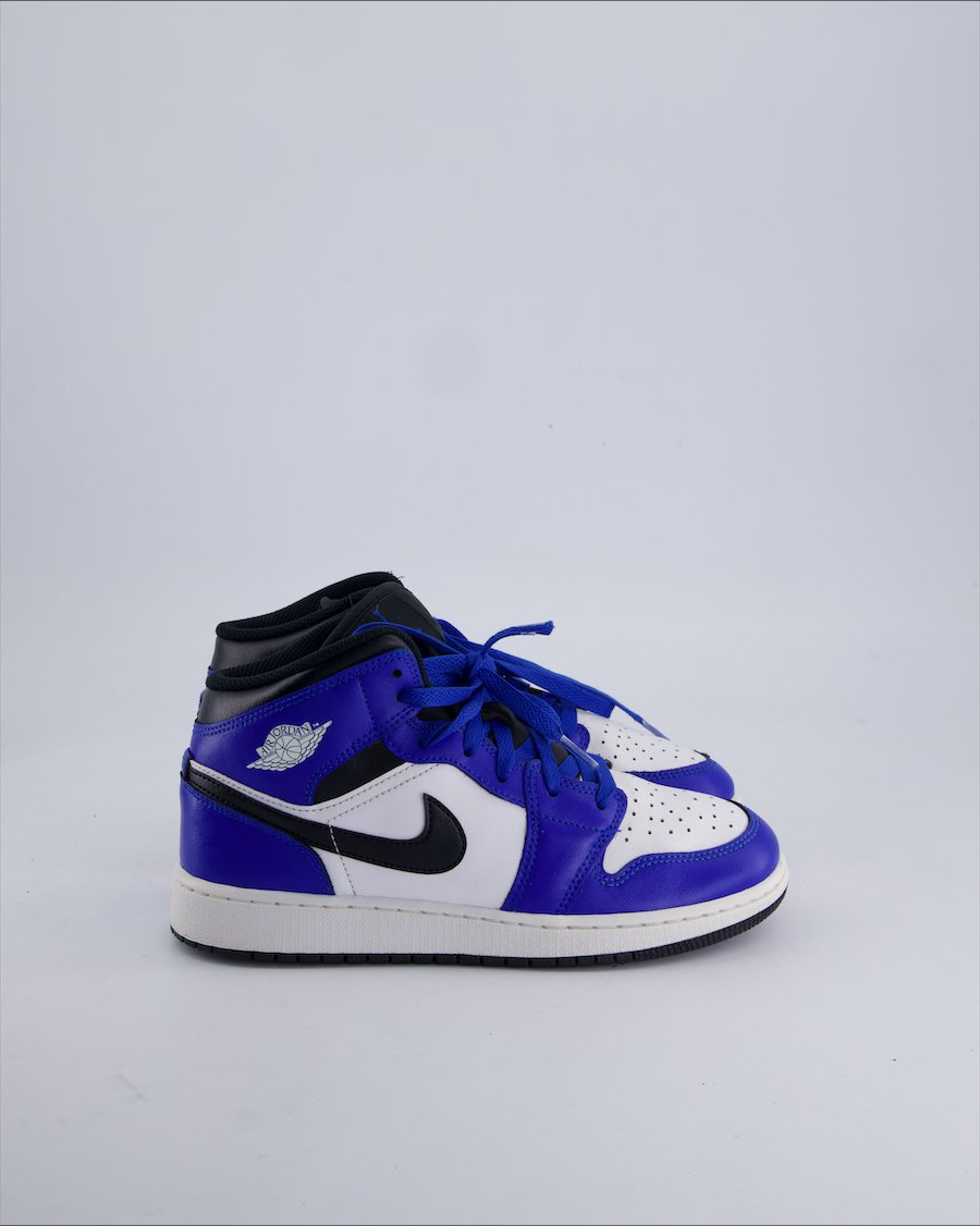 Nike Air Jordan 1 Mid Leather Blue 38.5 EU