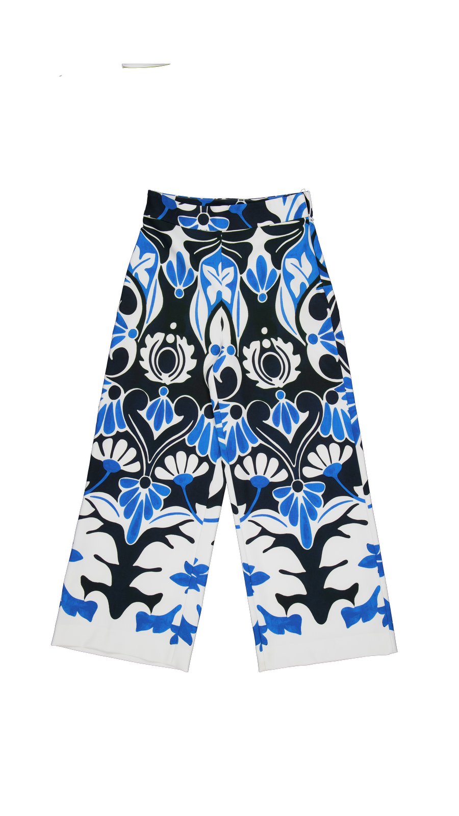 Zara Trouser Polyester Blue XS International
