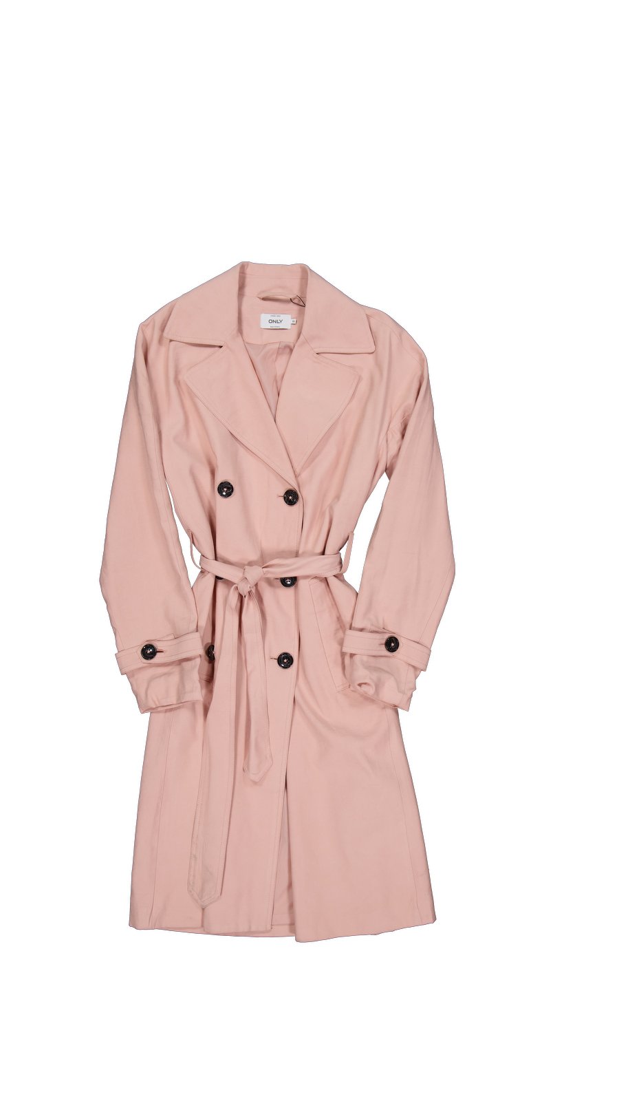 Only Trench coats Viscose Pink XS International