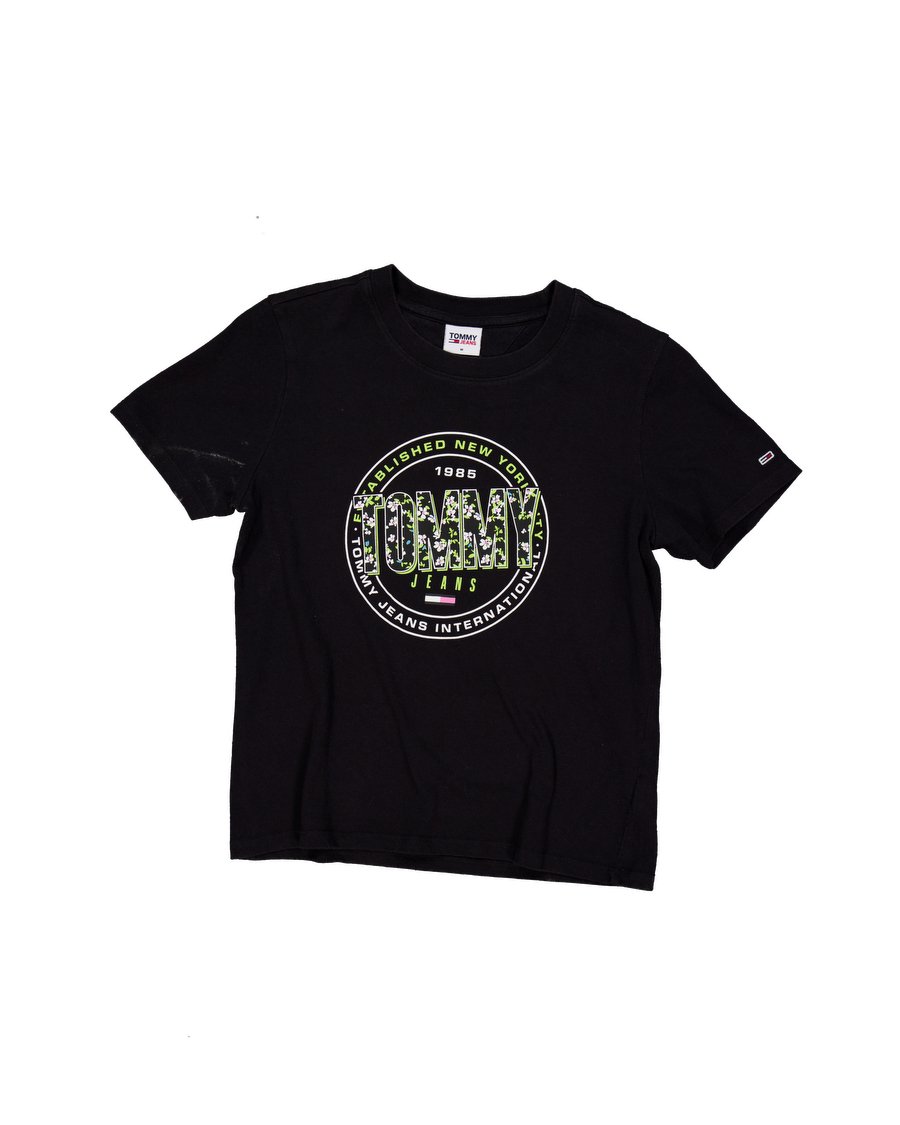 Tommy Jeans T-shirts Cotton Black M