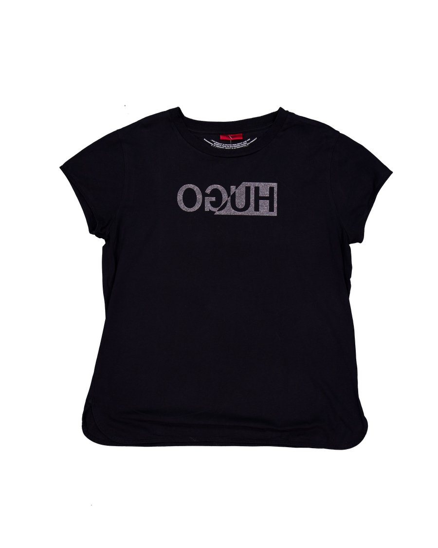Hugo Boss T-shirts Cotton Black XL