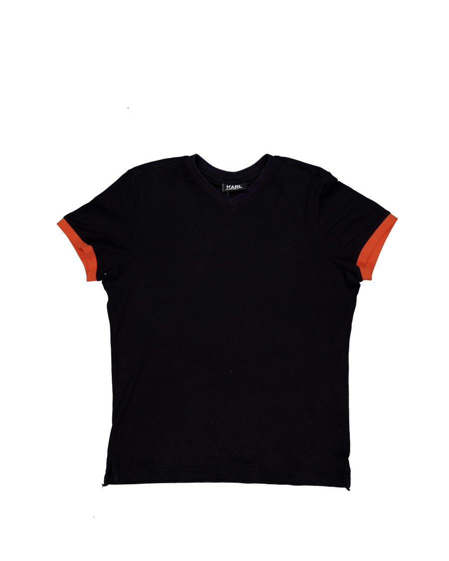 Karl Lagerfeld T-shirts Cotton Black S