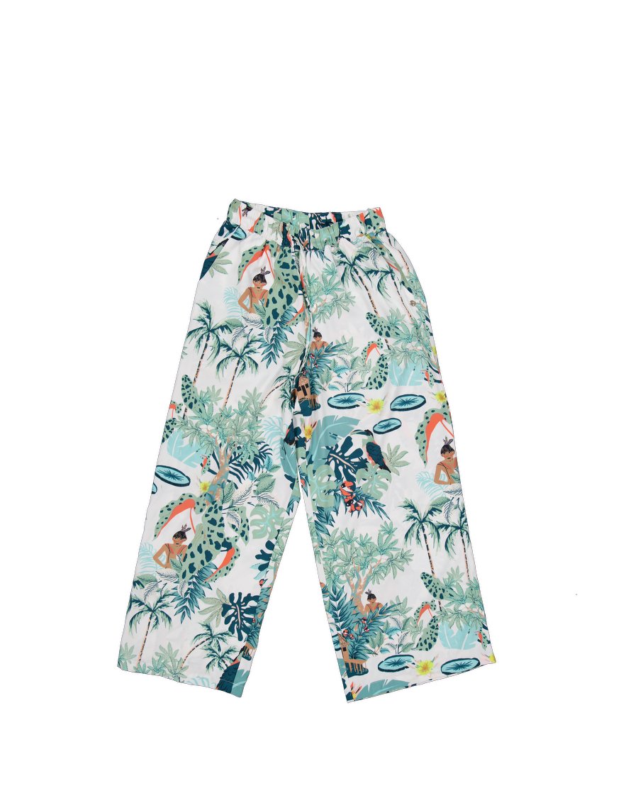 Tom Tailor Trouser Cotton Green XS