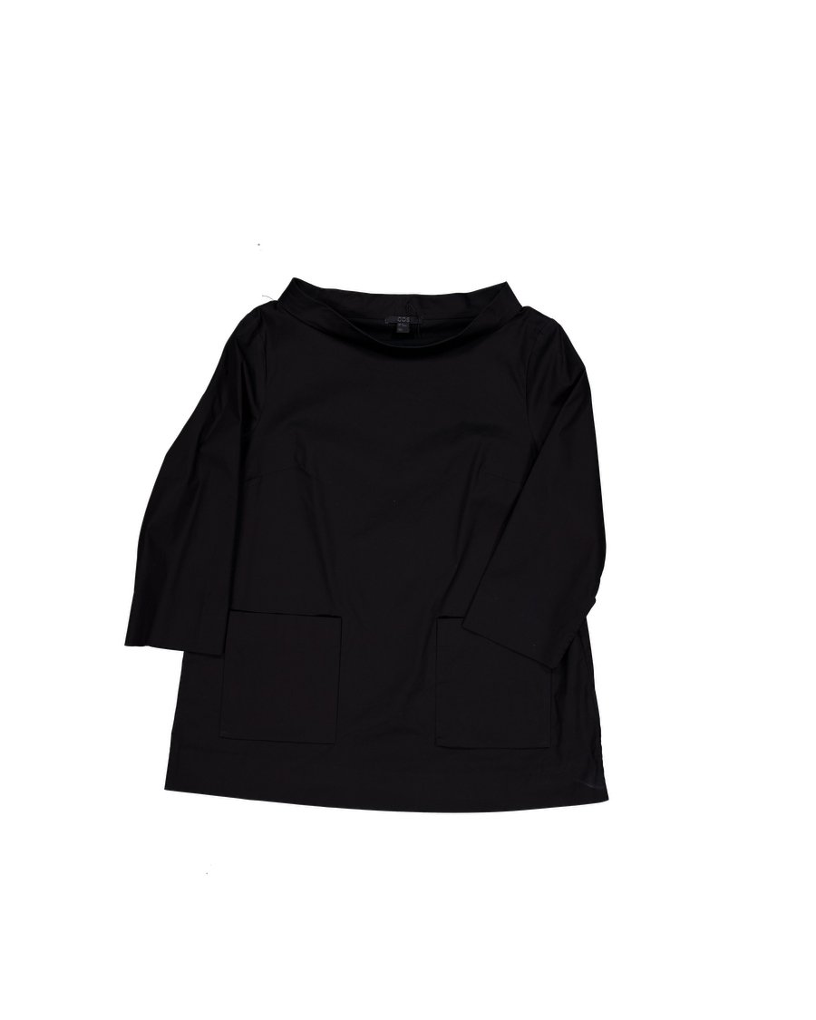 COS Shirts Cotton Black 36 IT