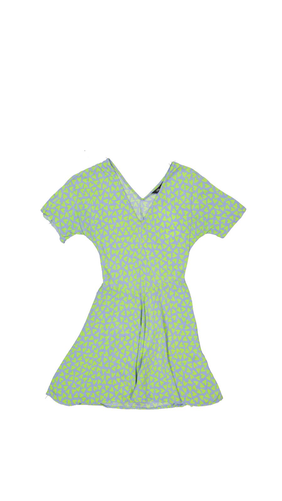 Zara Mid-length Viscose Turquoise S International