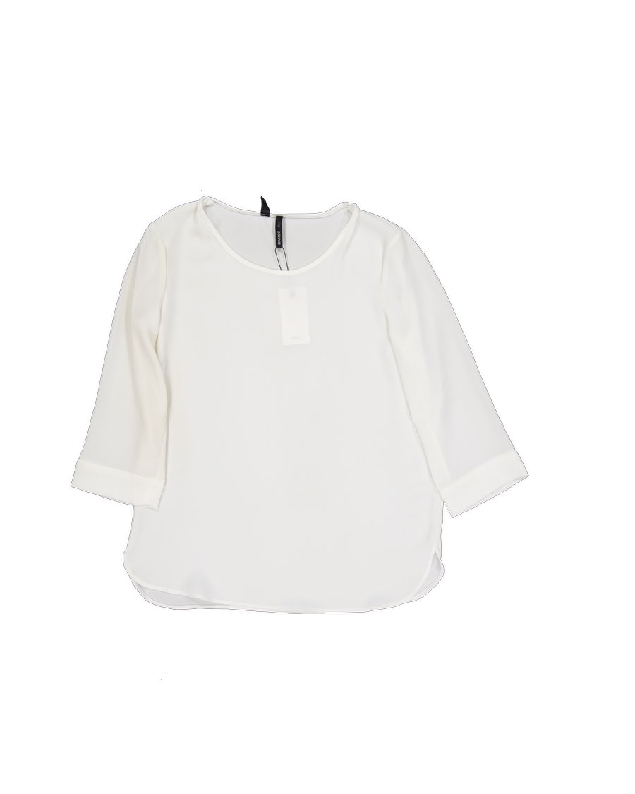 Mango Blouses Polyester White S International