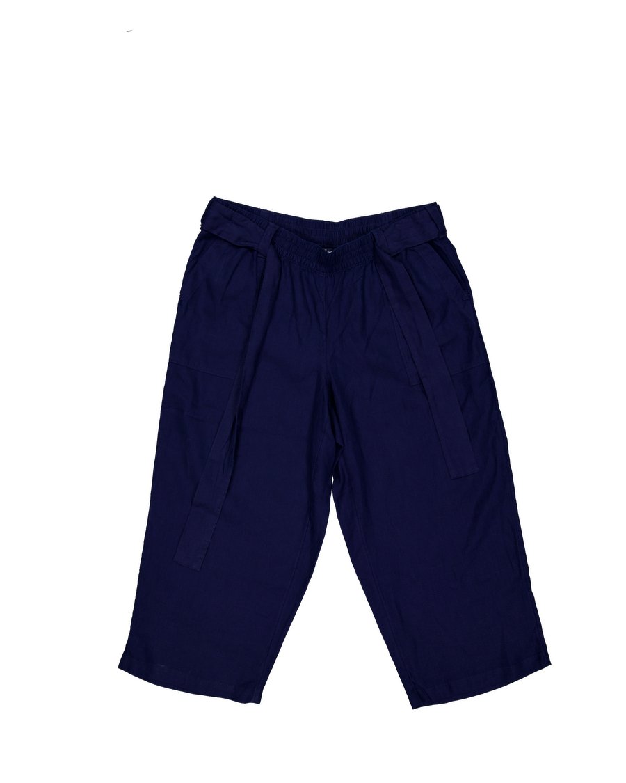 Lands'end Trouser Linen Blue XXL International