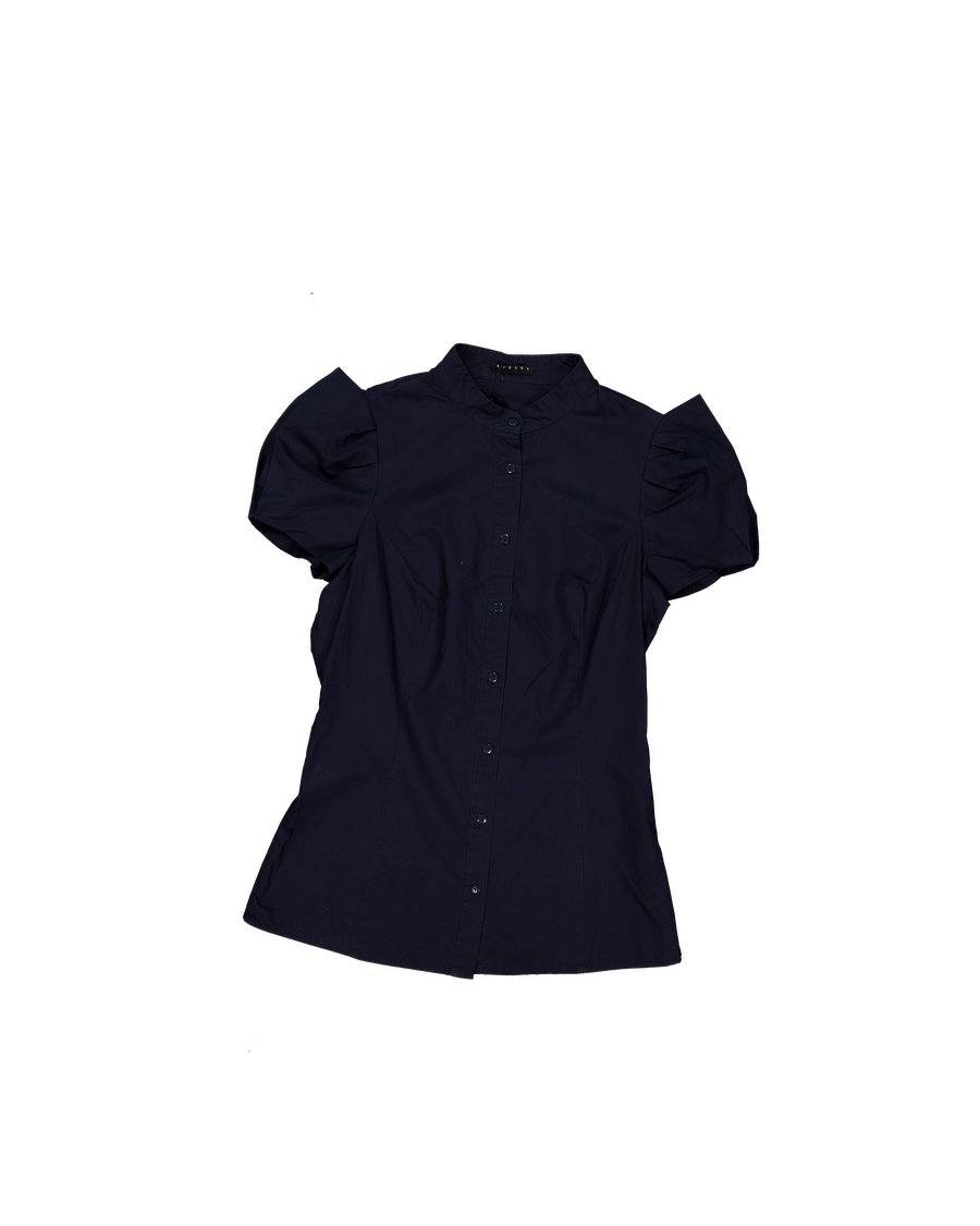Sisley Shirts Polyester Blue XS International