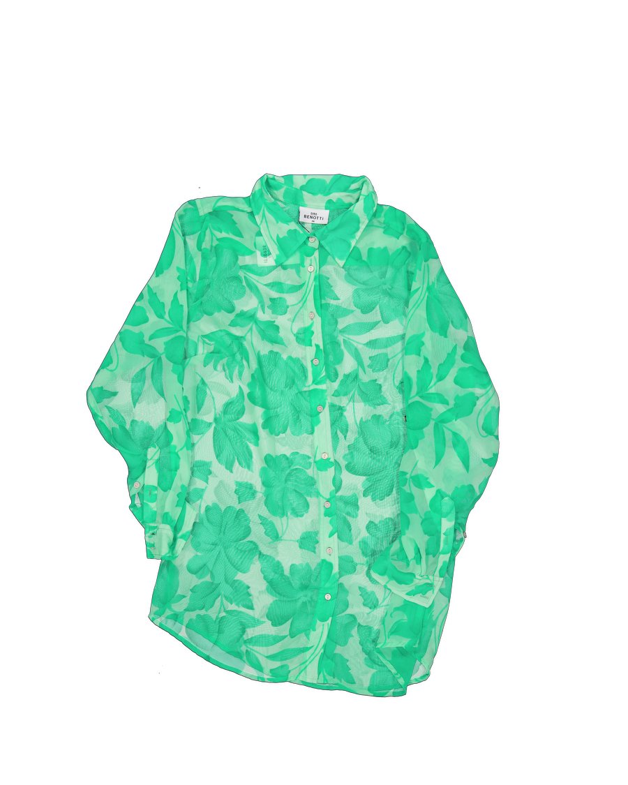 Gina Benotti Mid-length Polyester Green L International