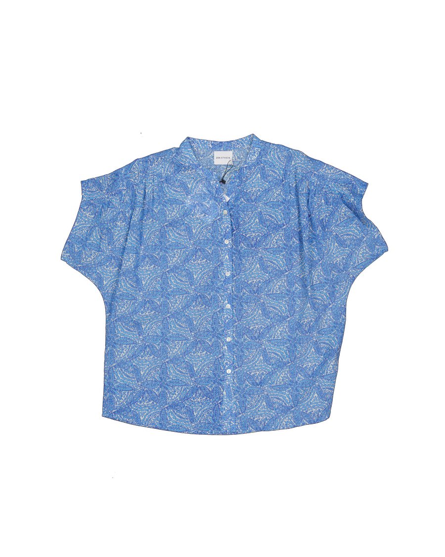 Zen Ethic Shirts Cotton Blue M International