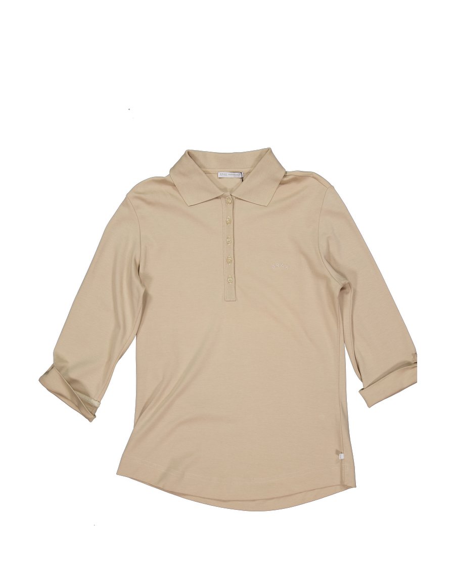 Brax T-shirts Cotton Beige M International