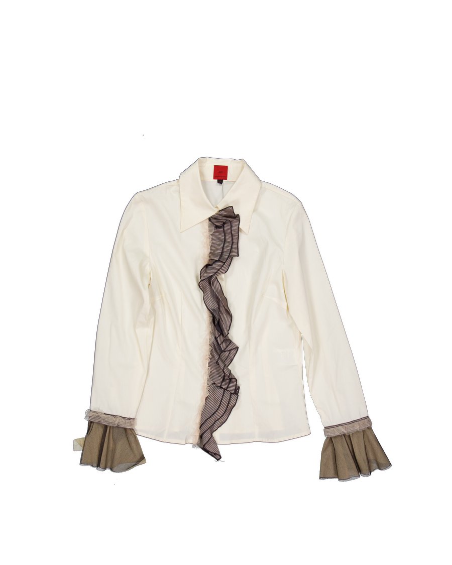Jacqueline De Yong Shirts Cotton Beige S International