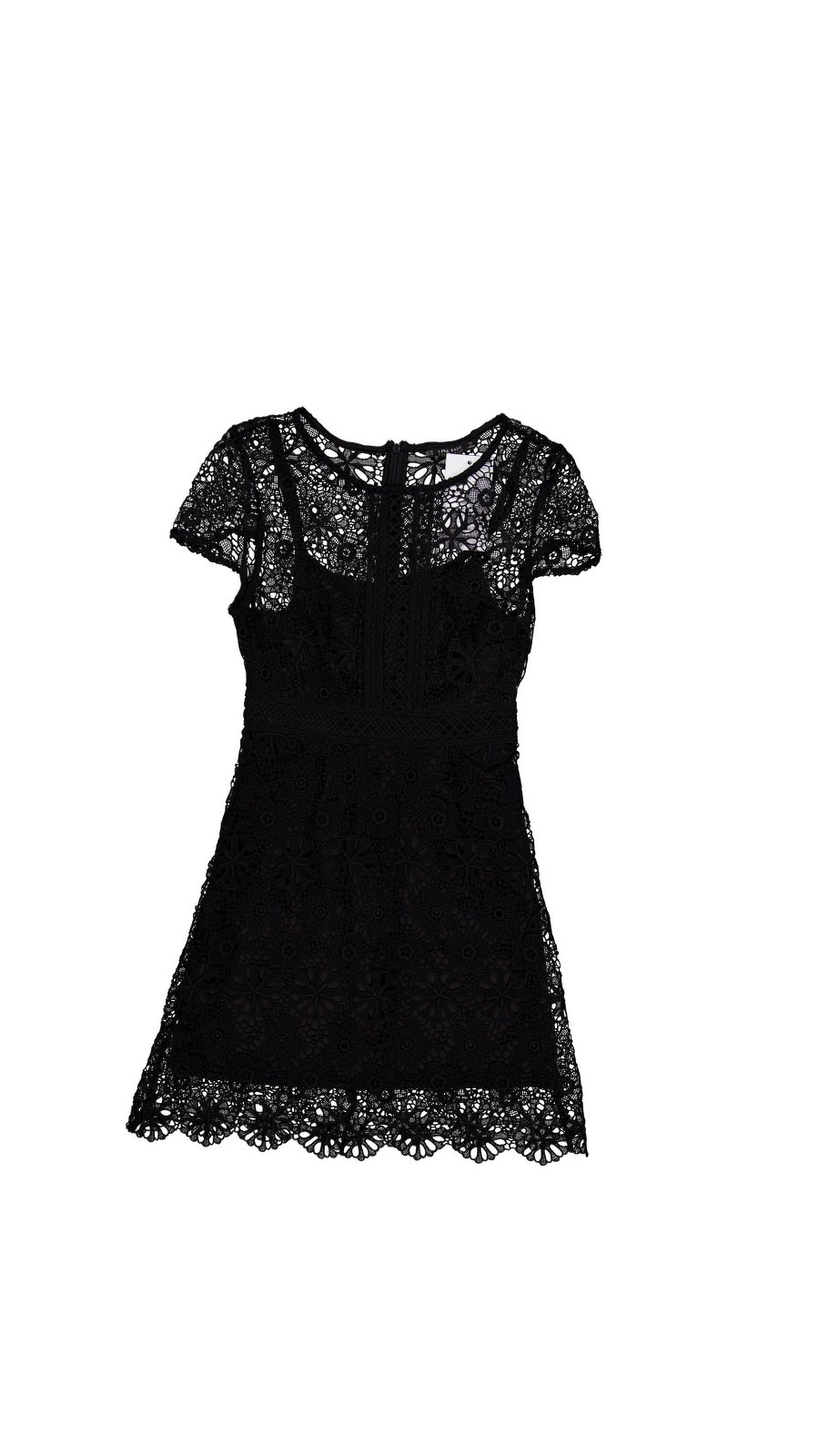 Zara Mid-length Polyester Black XS International