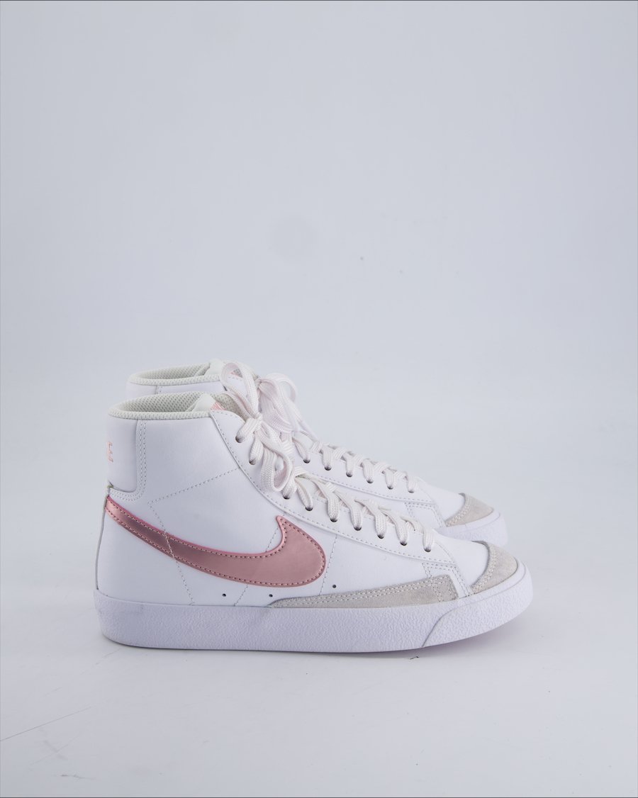 Nike Blazer Trainers Leather White 37.5 EU