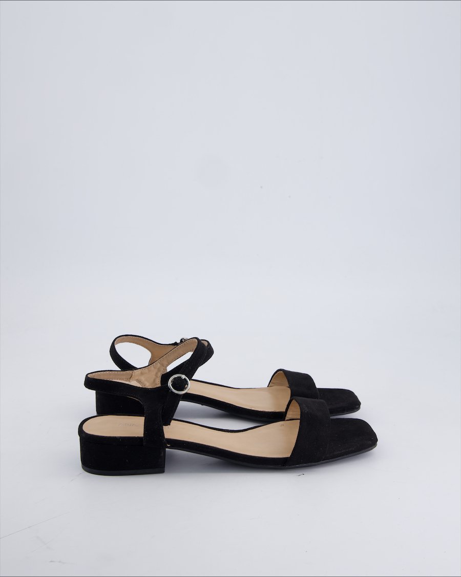 Anna Field Sandals Suede Black 37 EU