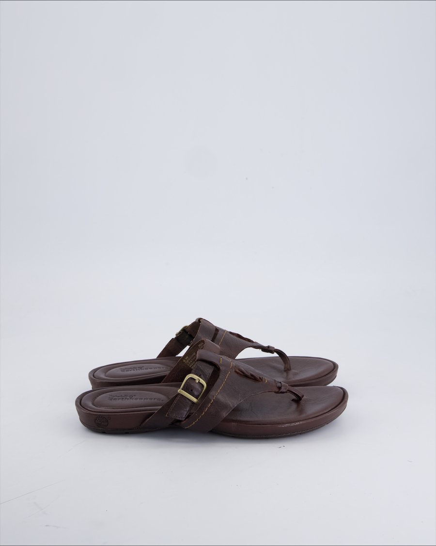 Timberland Sandals Leather Brown 36 EU