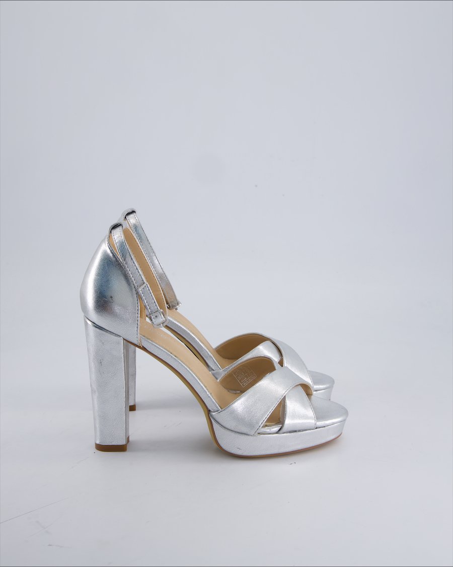 Anna Field Heels Polyurethane Silver 38 EU