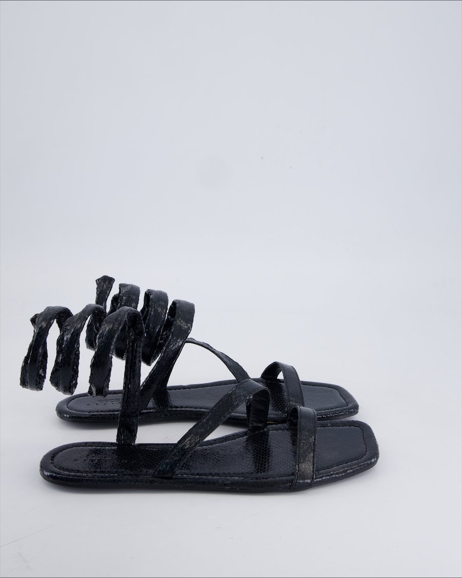 Asos Sandals Polyurethane Black 40 EU