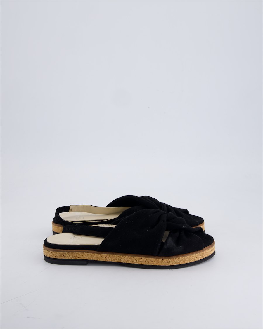 Anaki Paris Sandals Suede Black 37 EU