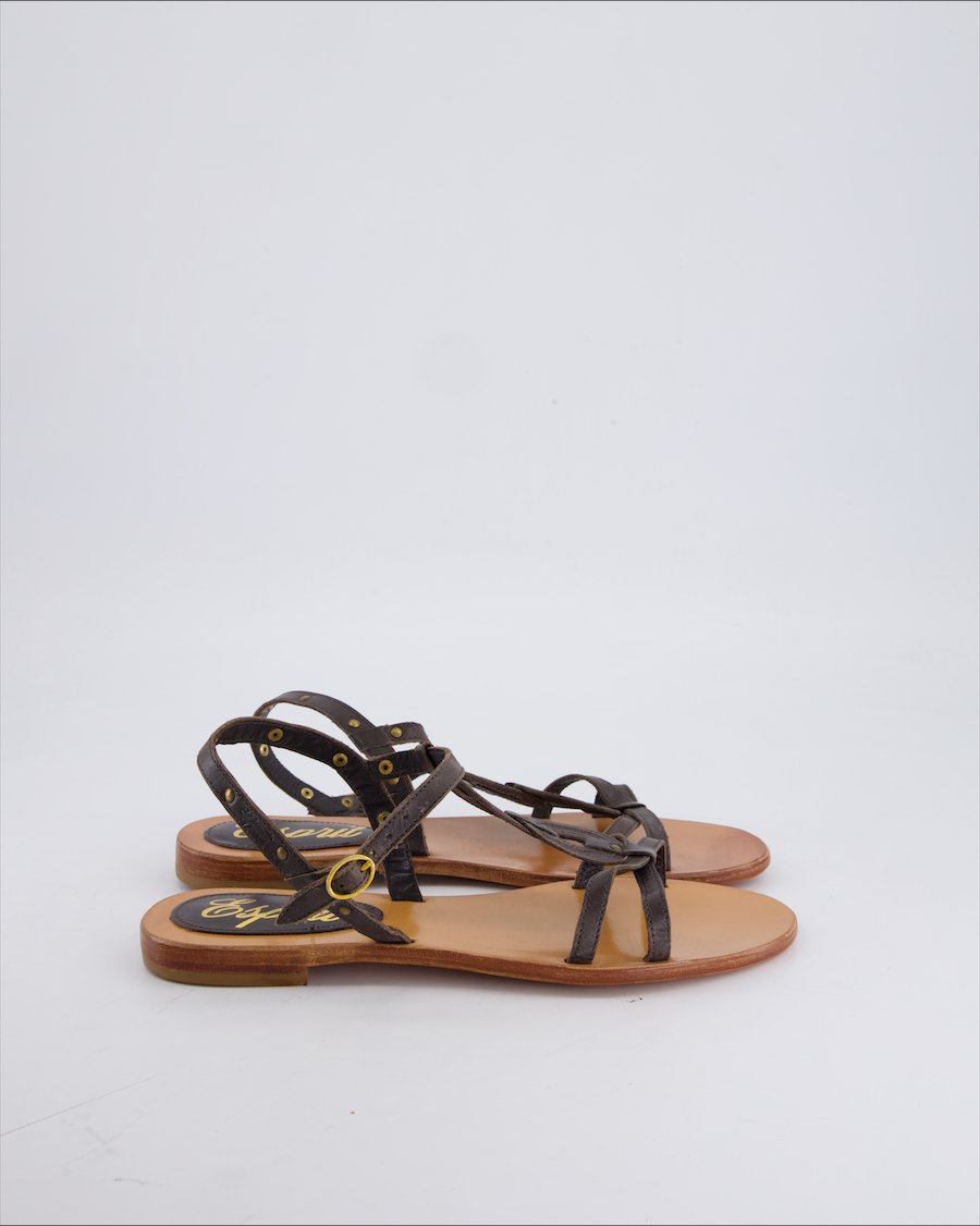 Esprit Sandals Leather Brown 39 EU