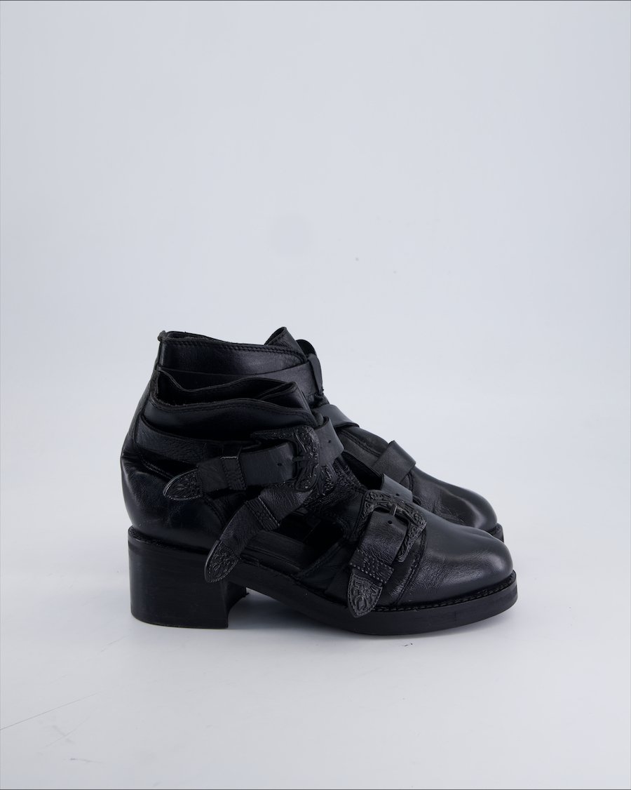 Topshop Others Leather Black 36 EU