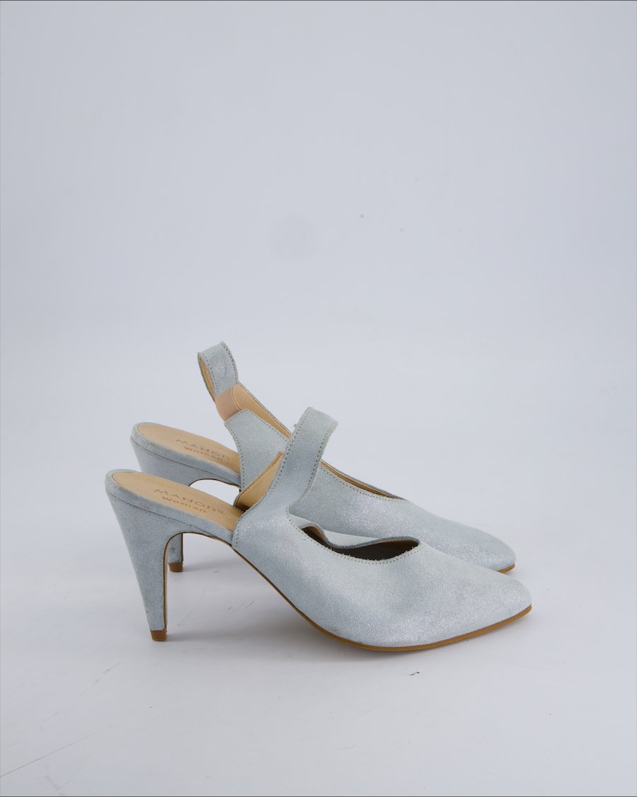 Manor Heels Suede Turquoise 40 EU