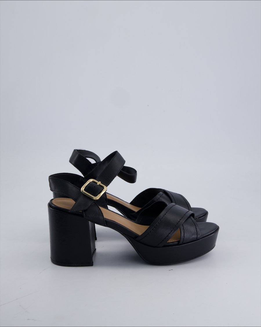 Arezzo Heels Leather Black 39 EU