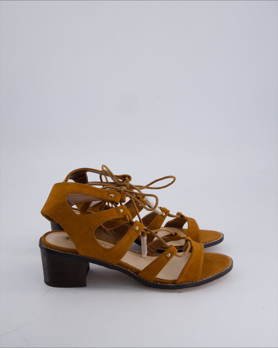 Miss Selfridge Sandals Suede Camel 40 EU