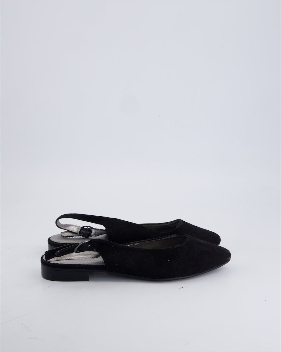 Graceland Sandals Suede Black 38 EU