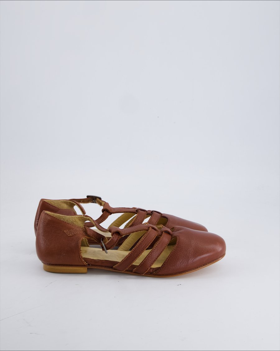 Enna Sandals Leather Brown 39 EU