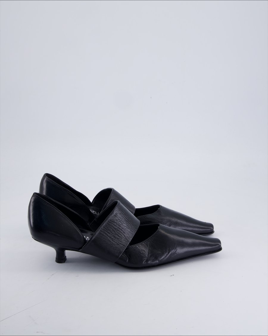 Via Parabello Sandals Leather Black 40 EU