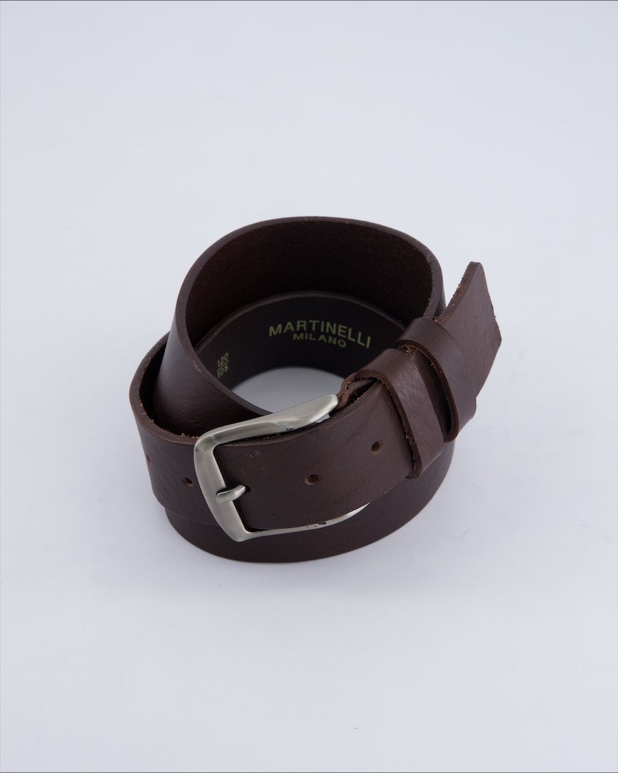 Martinelli Belts Leather Brown 105 cm