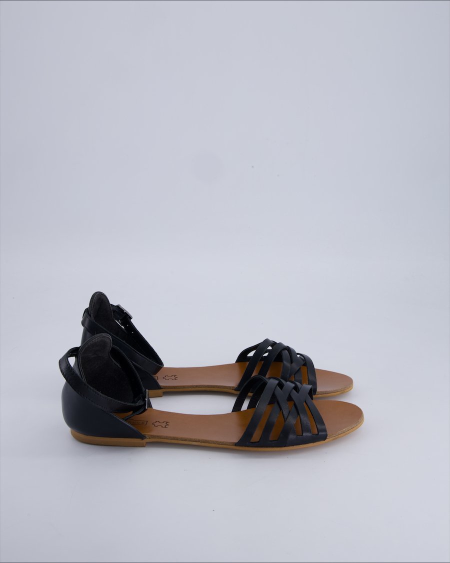 5th Avenue Sandals Polyurethane Black 41 EU