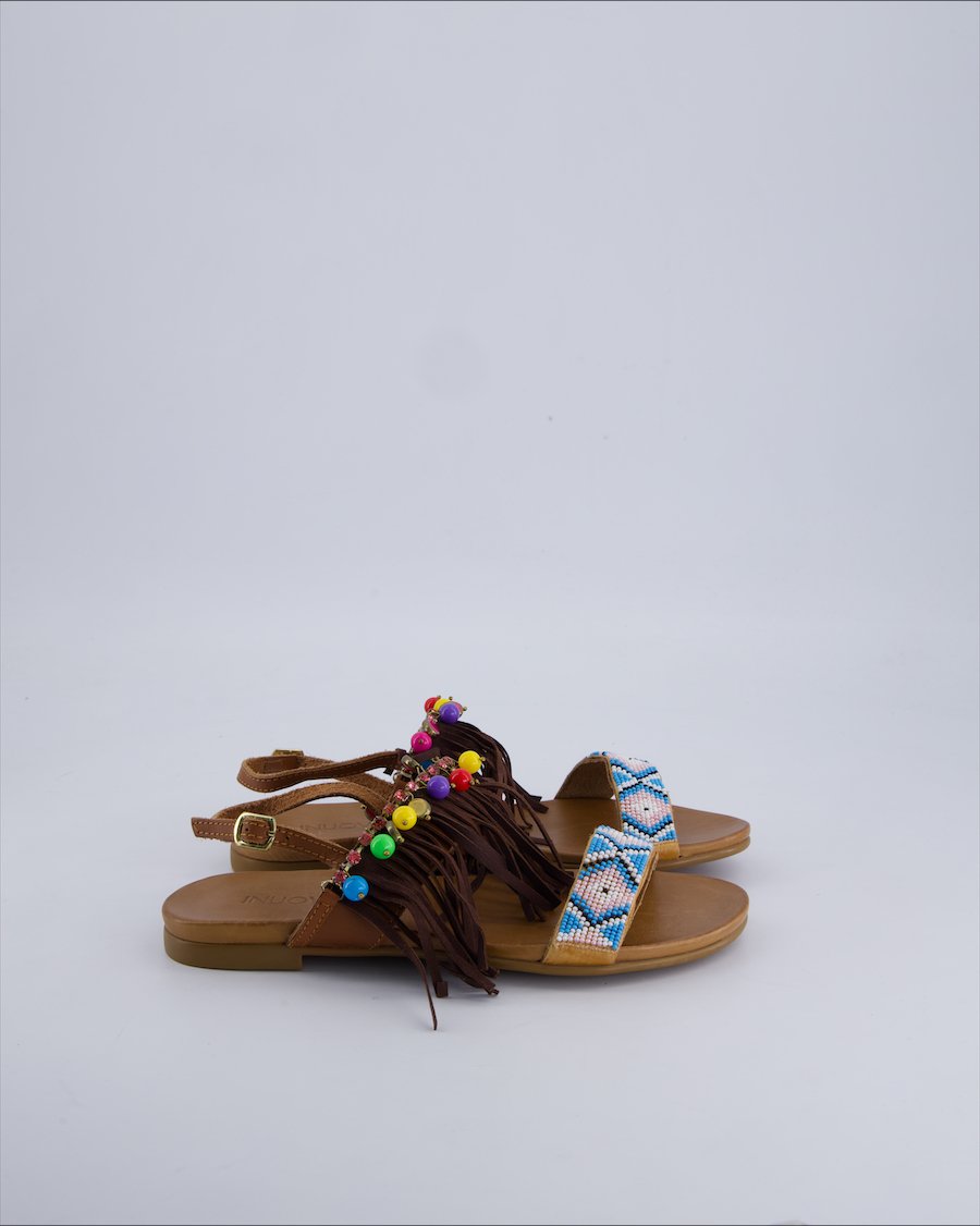 Inuovo Sandals Leather Multicolour 37 EU