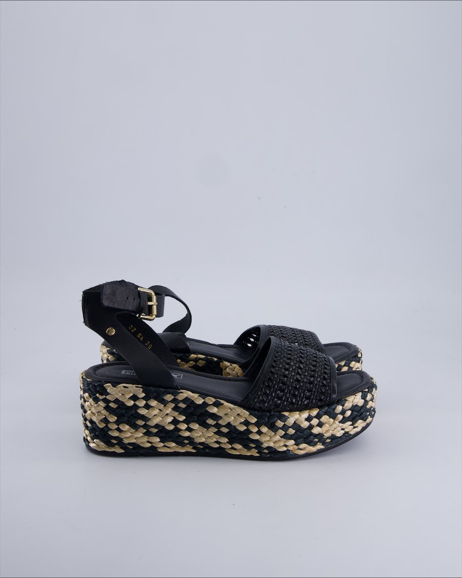 Pikolinos Sandals Leather Black 39 EU