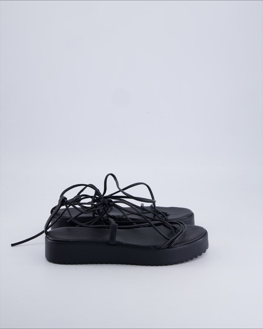 Office London Sandals Leather Black 38 EU