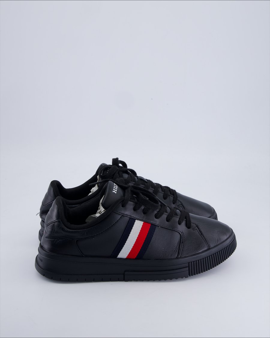 Tommy Hilfiger Low trainers Leather Black 42 EU