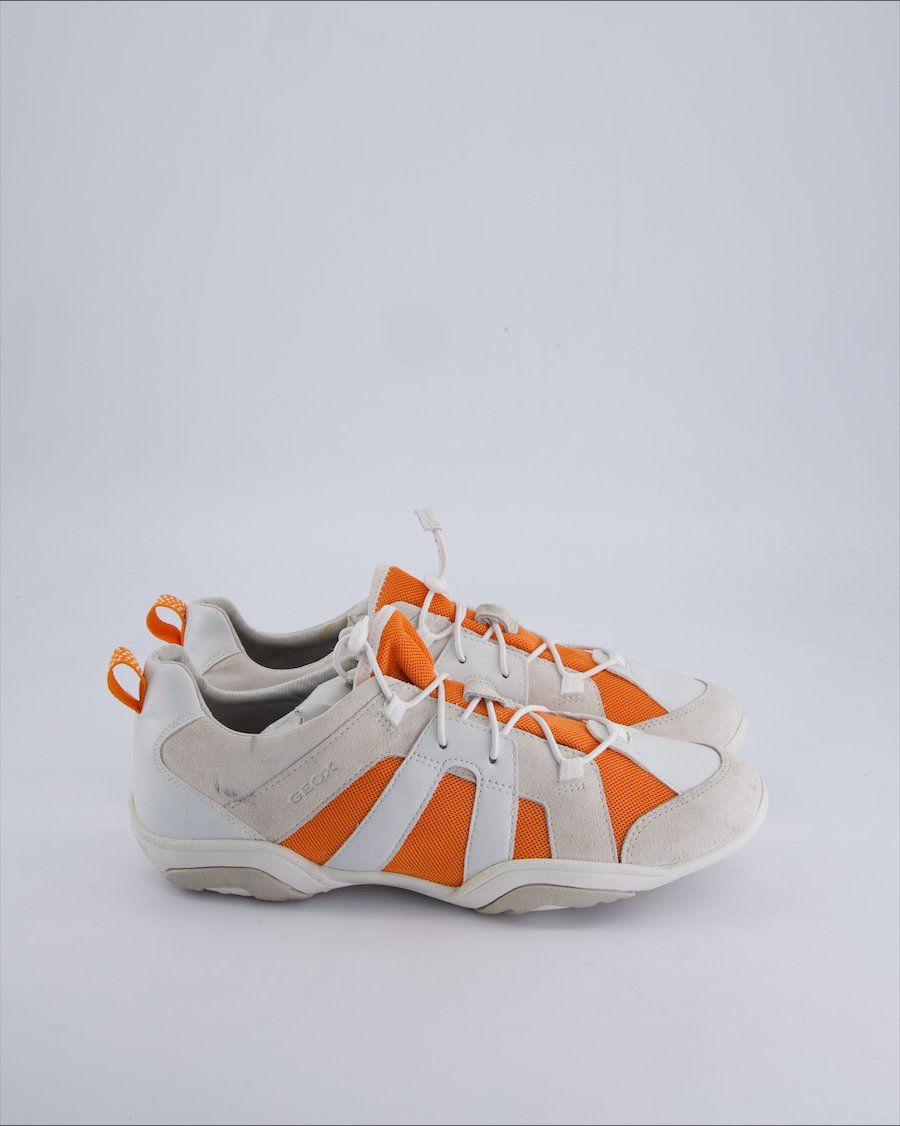 Geox Low trainers Leather White 41 EU