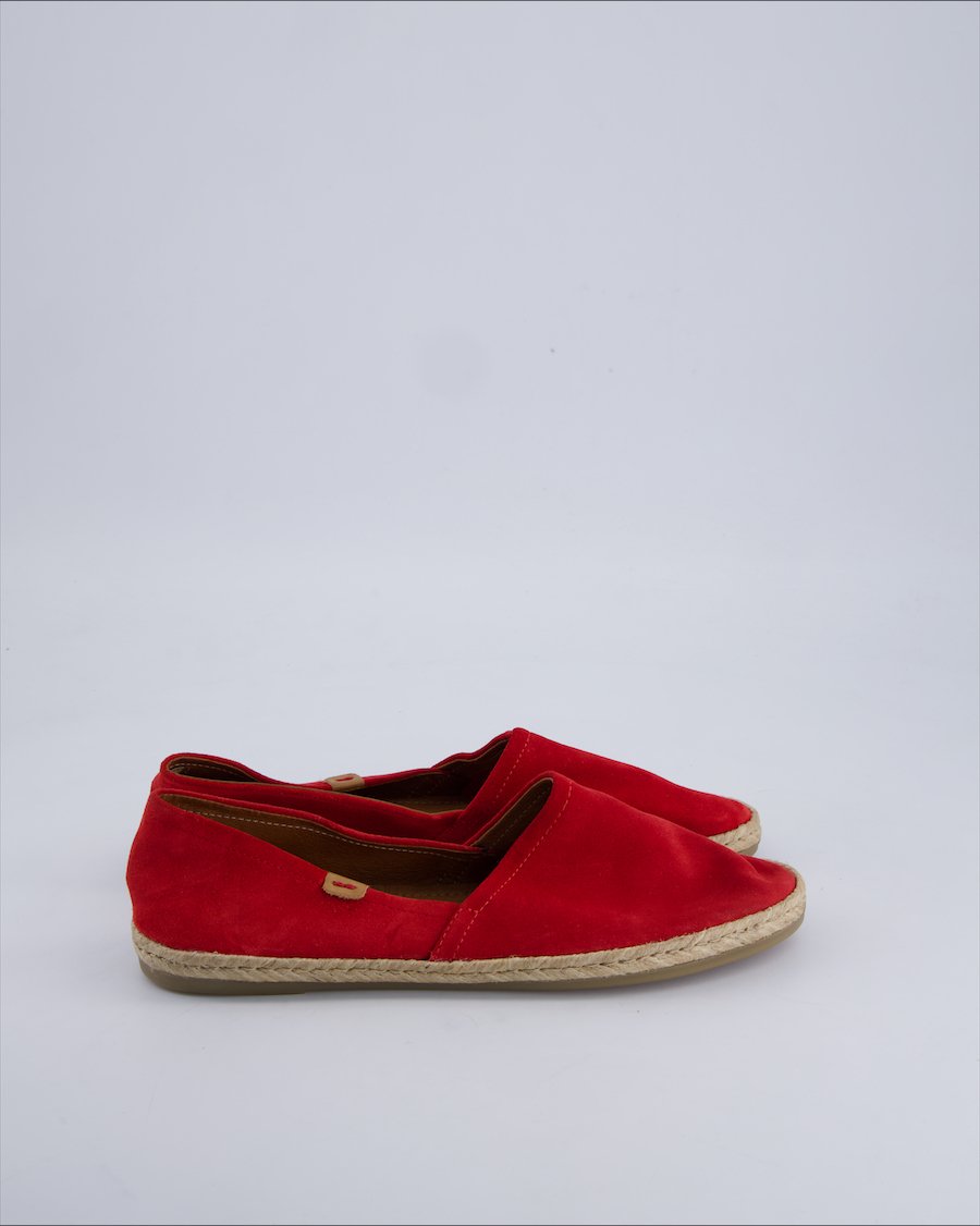 Fortini Espadrilles Suede Red 40 EU