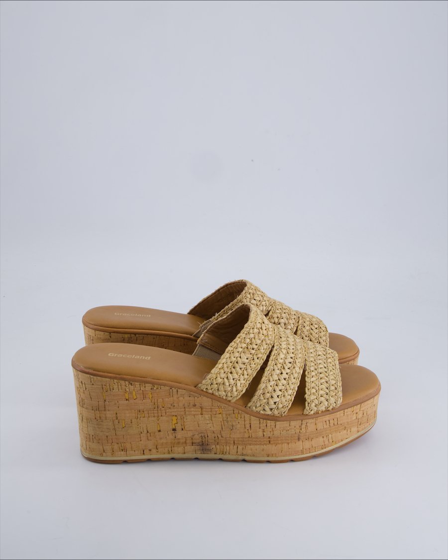 Graceland Sandals Wicker Beige 41 EU