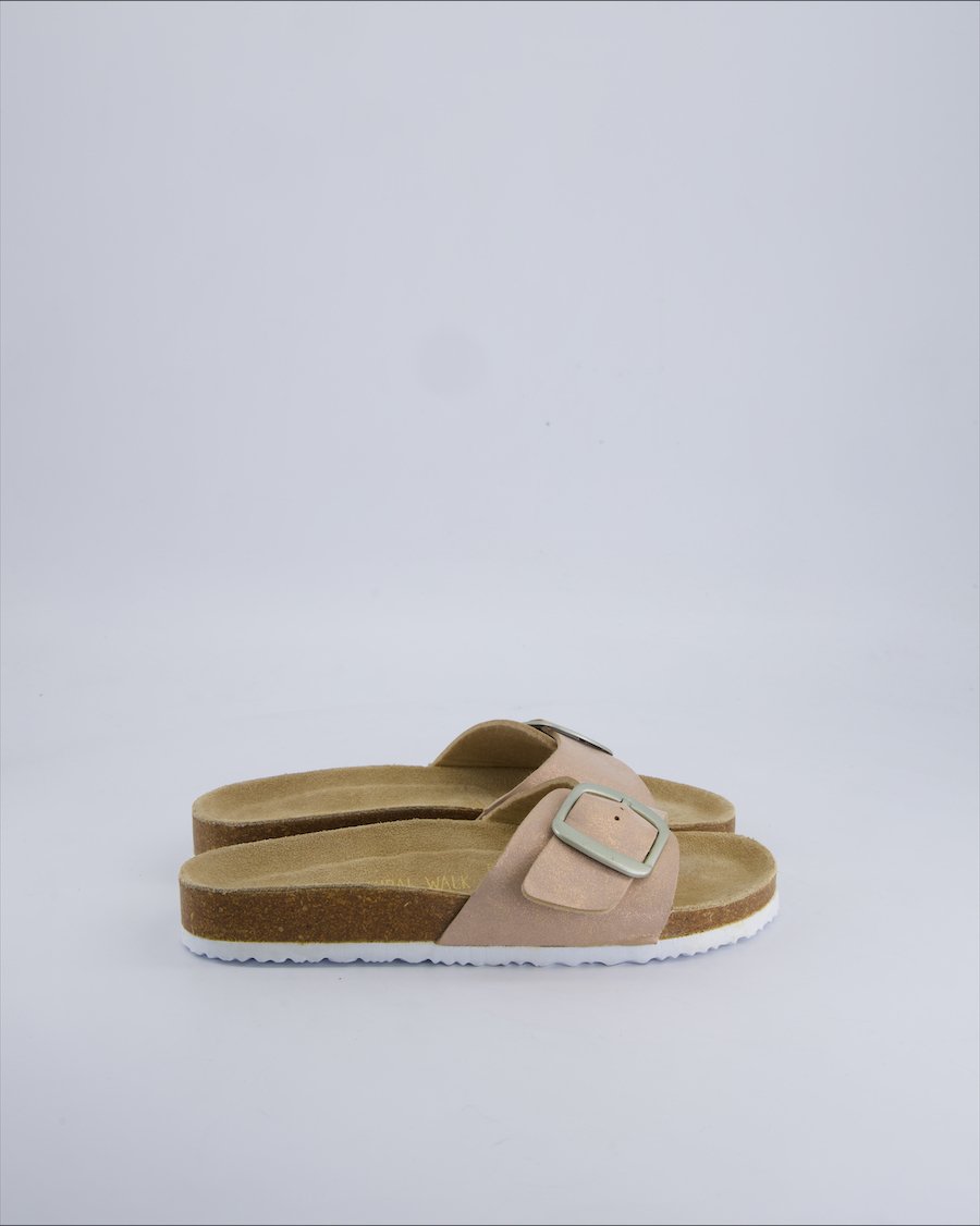 Natural Walk Sandals Suede Pink 39 EU